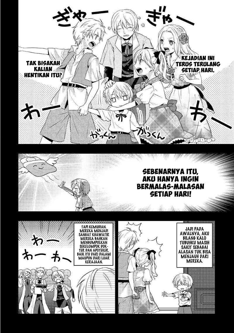 Tensei Ouji wa Daraketai Chapter 01 Bahasa Indonesia