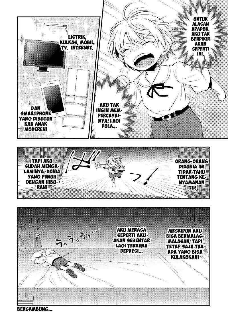 Tensei Ouji wa Daraketai Chapter 01 Bahasa Indonesia