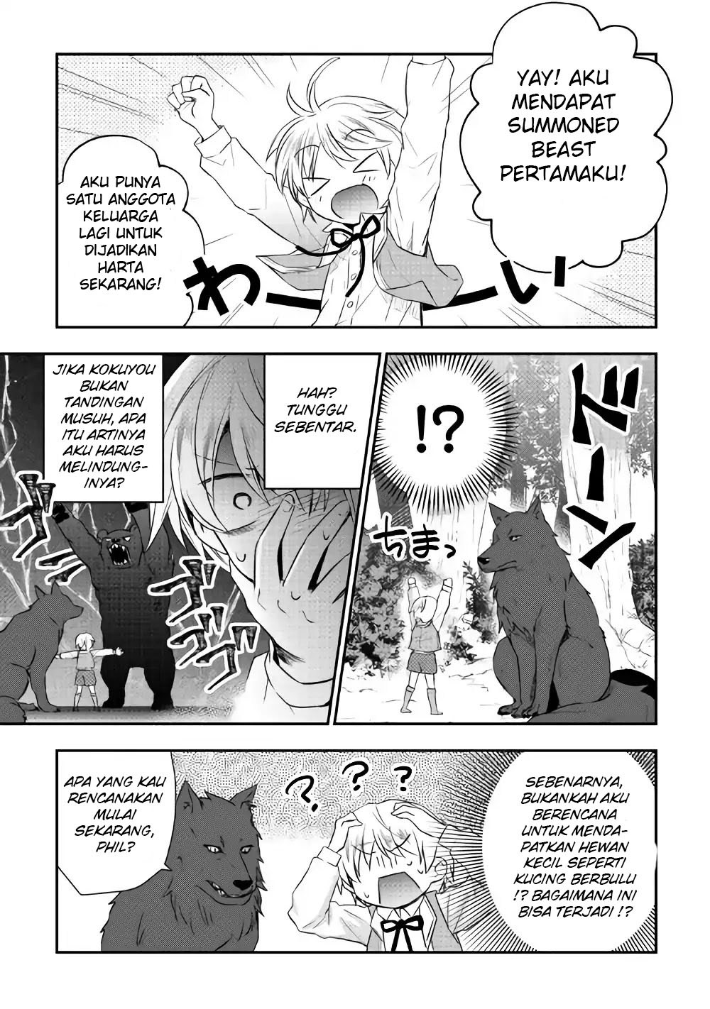Tensei Ouji wa Daraketai Chapter 03 Bahasa Indonesia