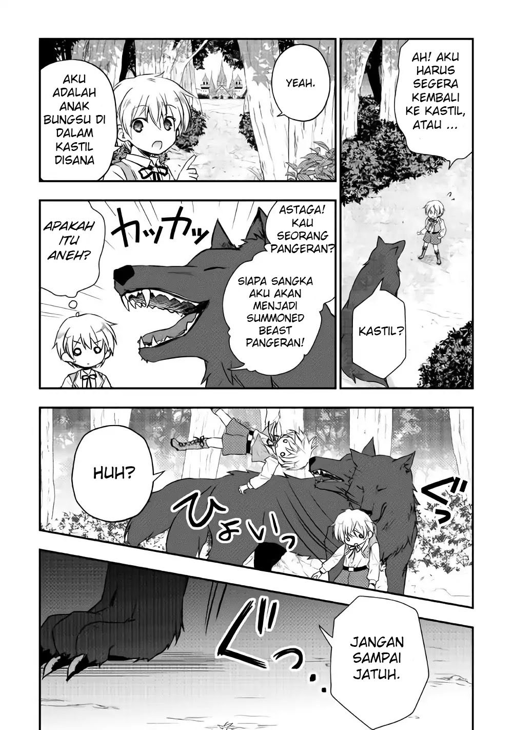 Tensei Ouji wa Daraketai Chapter 03 Bahasa Indonesia
