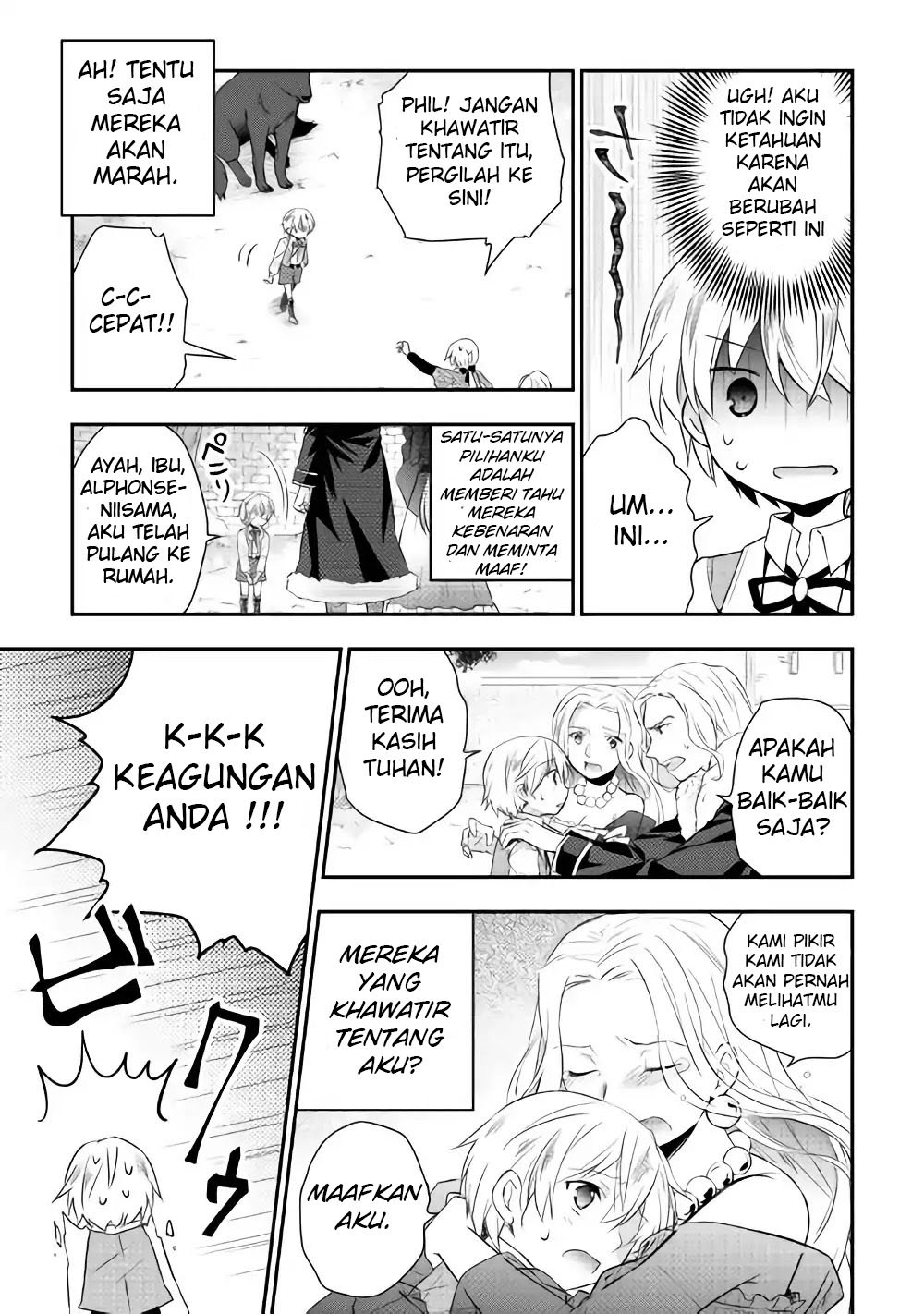 Tensei Ouji wa Daraketai Chapter 03 Bahasa Indonesia