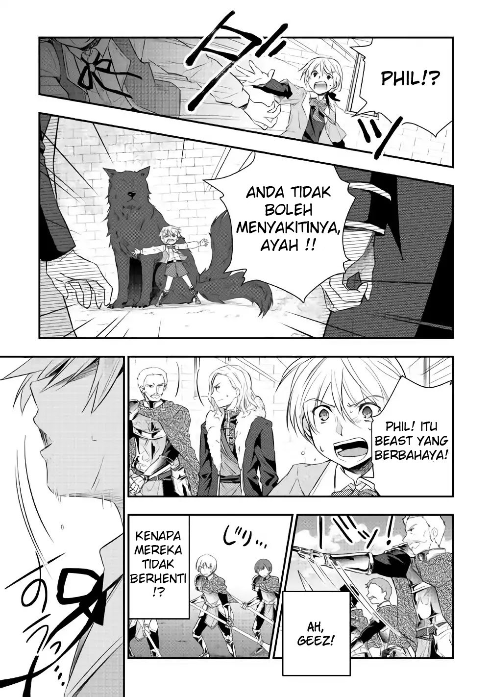 Tensei Ouji wa Daraketai Chapter 03 Bahasa Indonesia