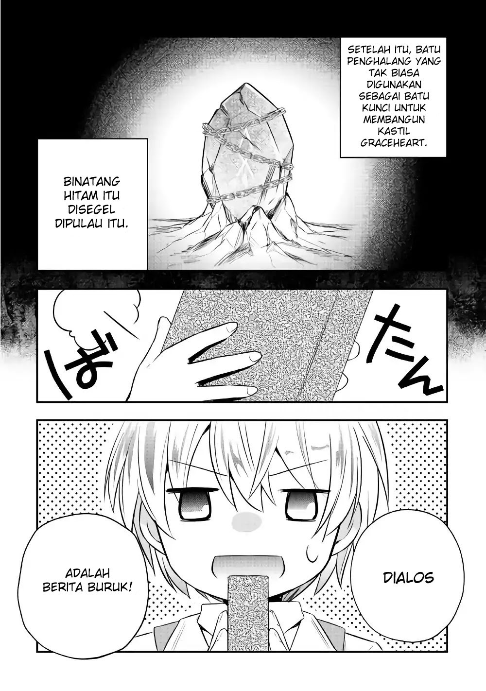 Tensei Ouji wa Daraketai Chapter 03 Bahasa Indonesia