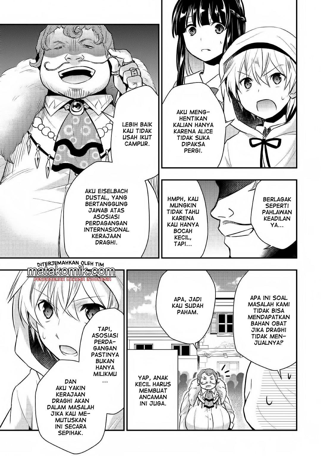Tensei Ouji wa Daraketai Chapter 09 Bahasa Indonesia