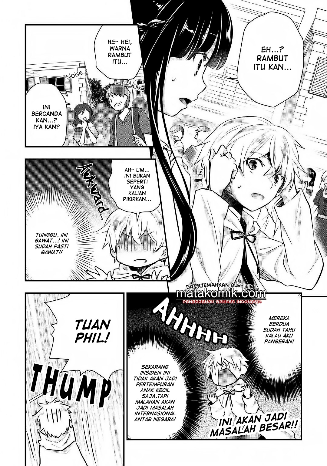 Tensei Ouji wa Daraketai Chapter 09 Bahasa Indonesia