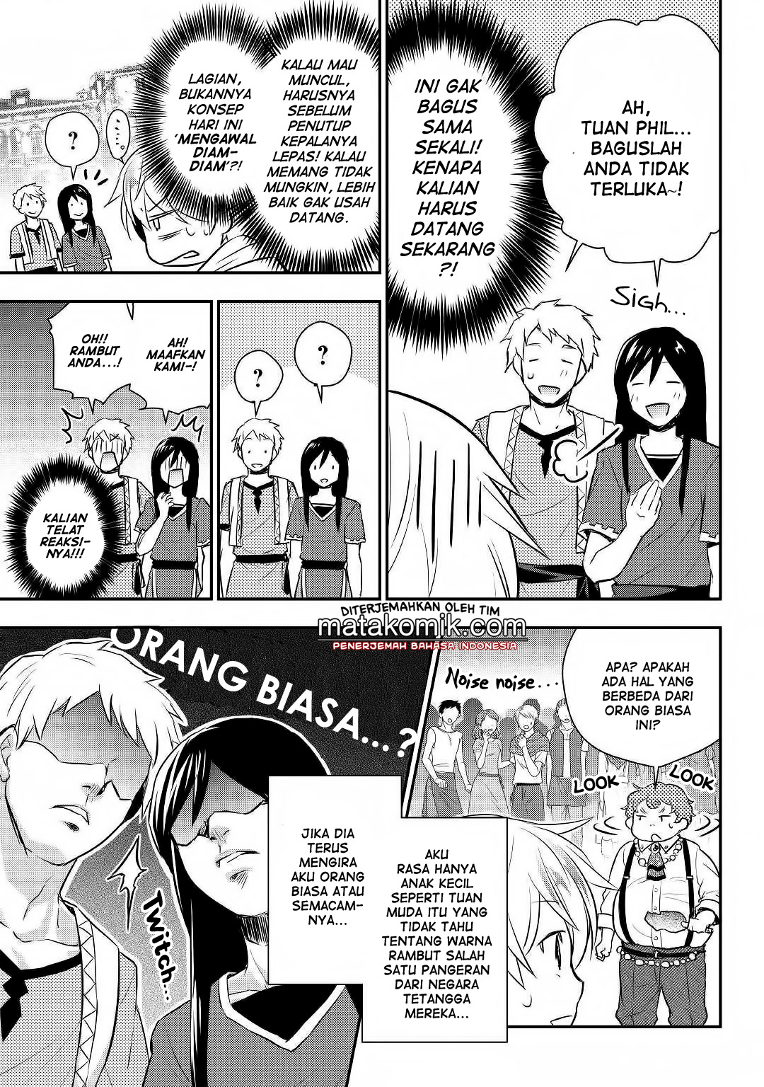 Tensei Ouji wa Daraketai Chapter 09 Bahasa Indonesia