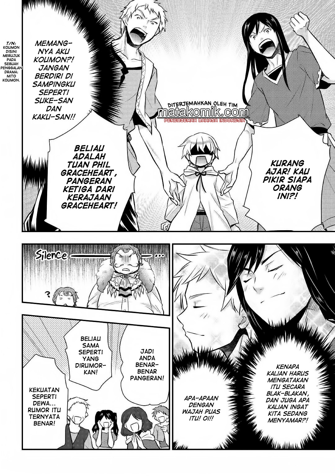 Tensei Ouji wa Daraketai Chapter 09 Bahasa Indonesia