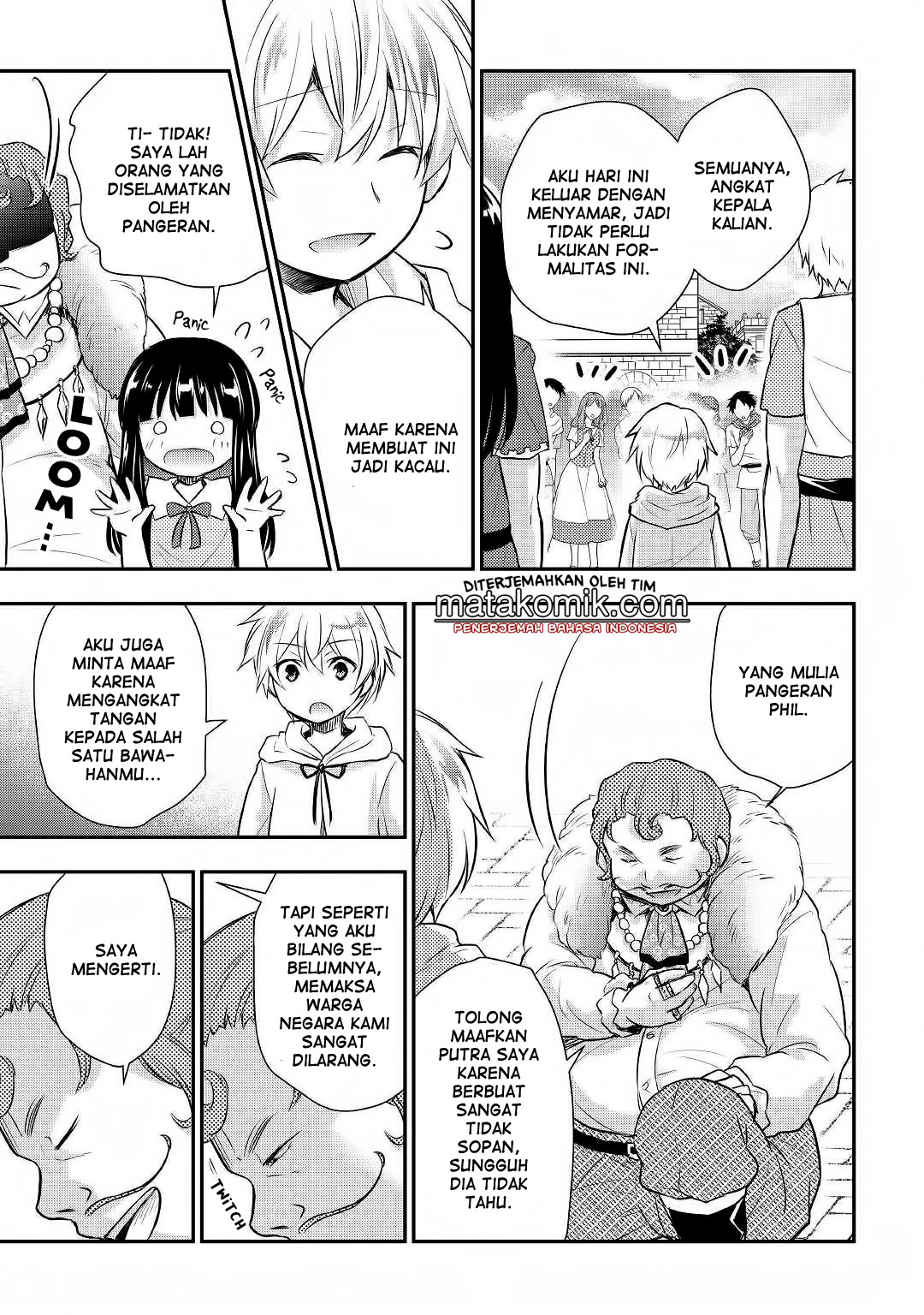 Tensei Ouji wa Daraketai Chapter 09 Bahasa Indonesia