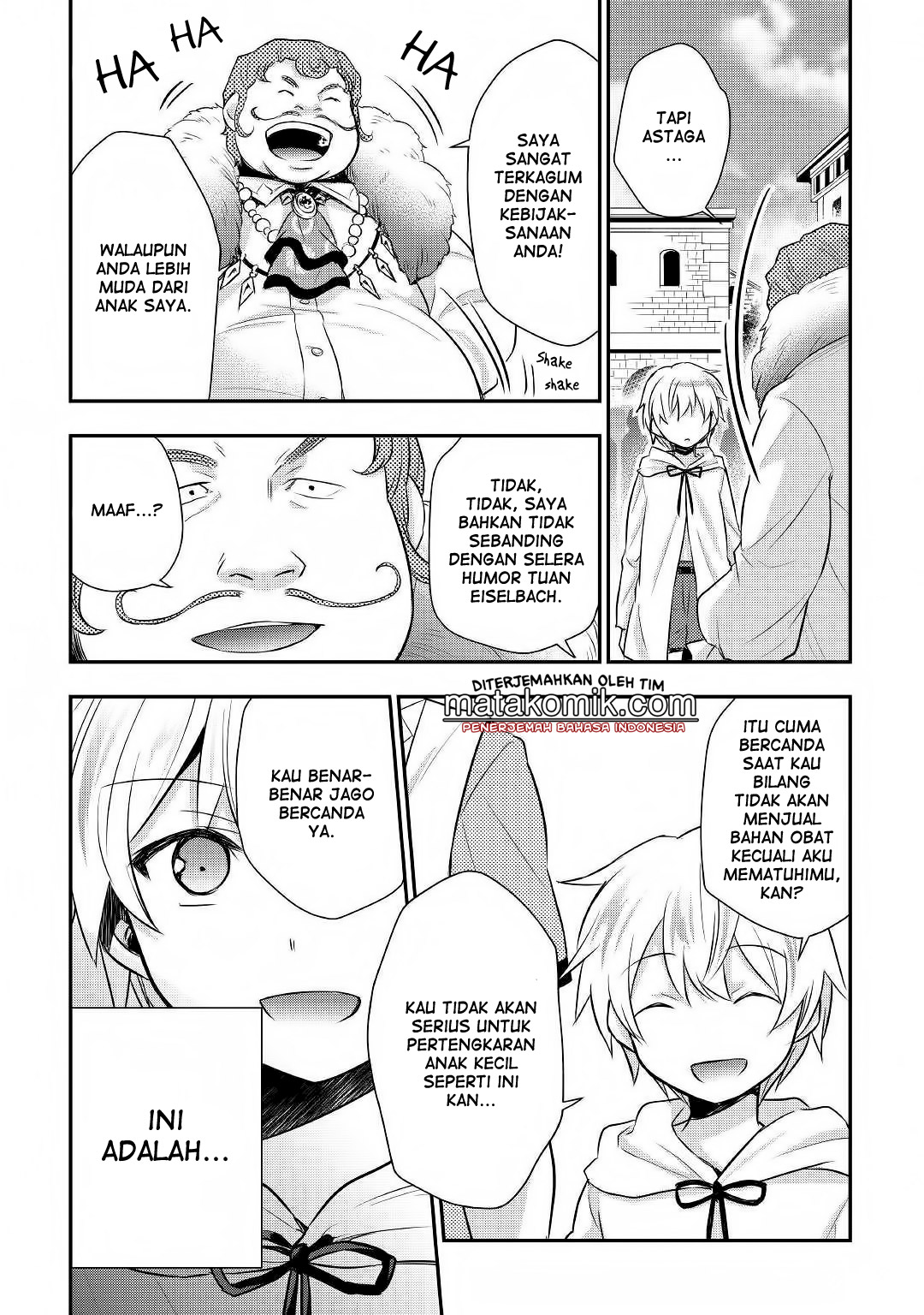 Tensei Ouji wa Daraketai Chapter 09 Bahasa Indonesia