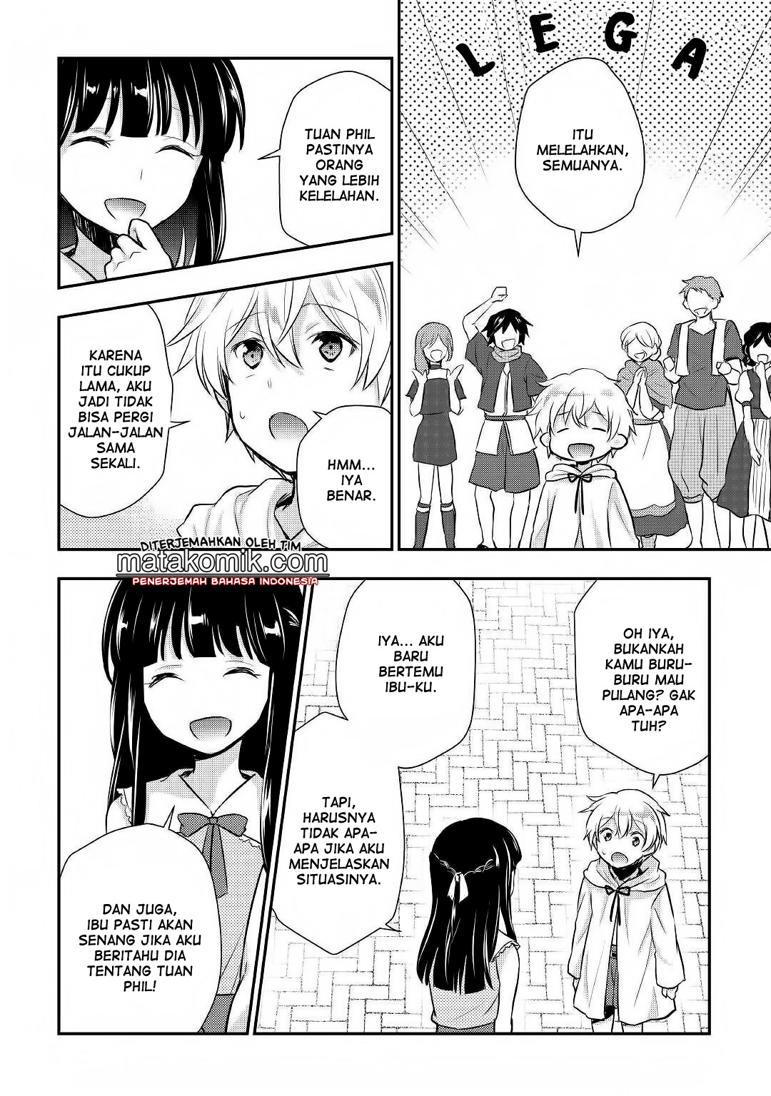 Tensei Ouji wa Daraketai Chapter 09 Bahasa Indonesia