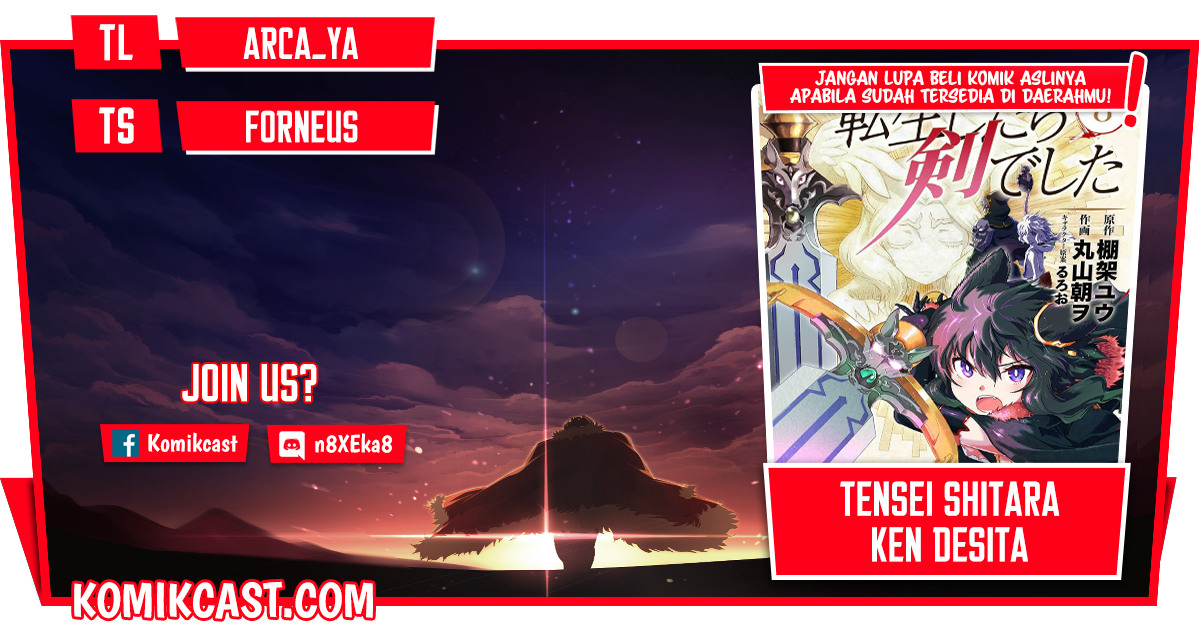 Tensei Shitara Ken Deshita Chapter 45 Bahasa Indonesia