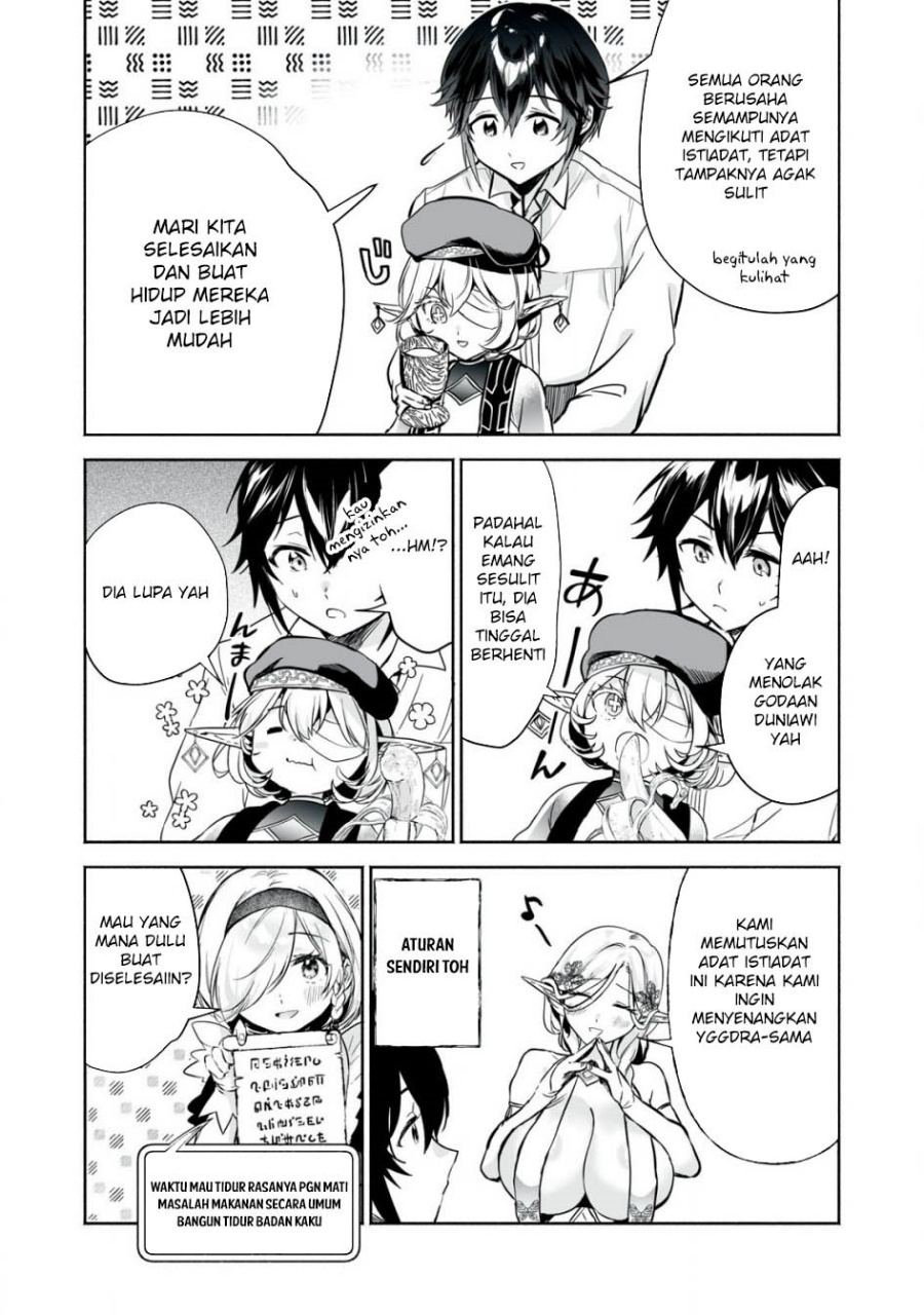 Tensei Kizoku no Bannou Kaitaku Kara ~”Kakudai & Shukushou” Sukiru o Tsukatte Itara Saikyou Ryouchi ni Narimashita~ chapter 49