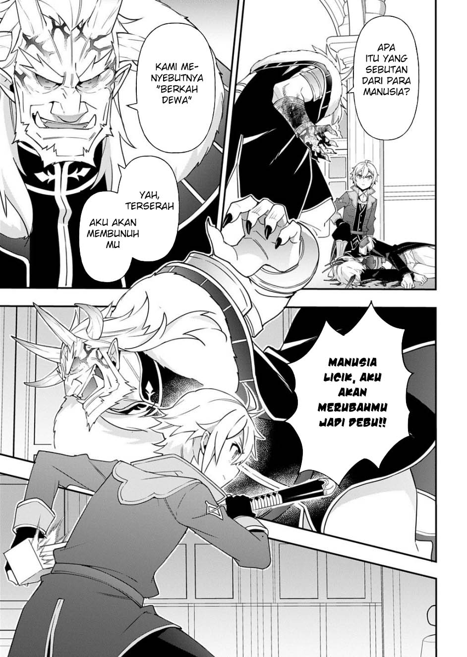 Tensei Kizoku no Isekai Boukenroku ~Jichou wo Shiranai Kamigami no Shit Chapter 73.2 Bahasa Indonesia