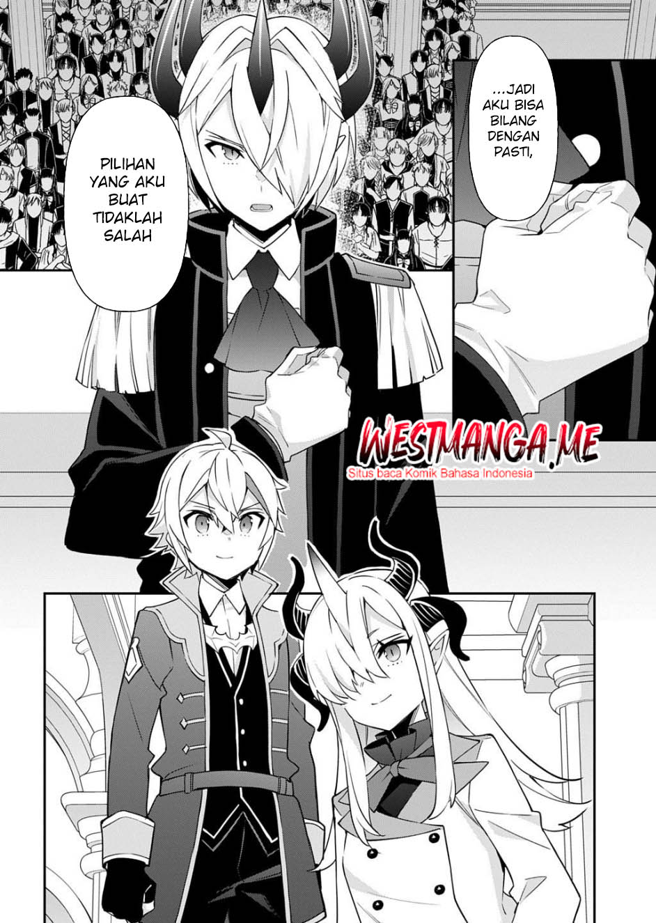 Tensei Kizoku no Isekai Boukenroku ~Jichou wo Shiranai Kamigami no Shit Chapter 73.2 Bahasa Indonesia