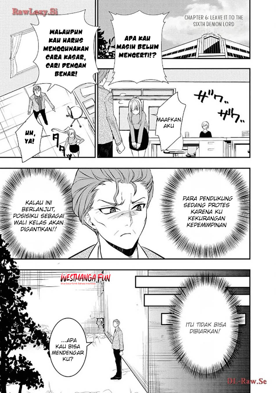 Tensei Maou no Yuusha Gakuen Musou Chapter 06 Bahasa Indonesia