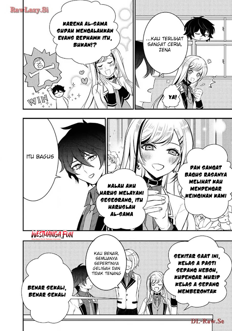 Tensei Maou no Yuusha Gakuen Musou Chapter 06 Bahasa Indonesia