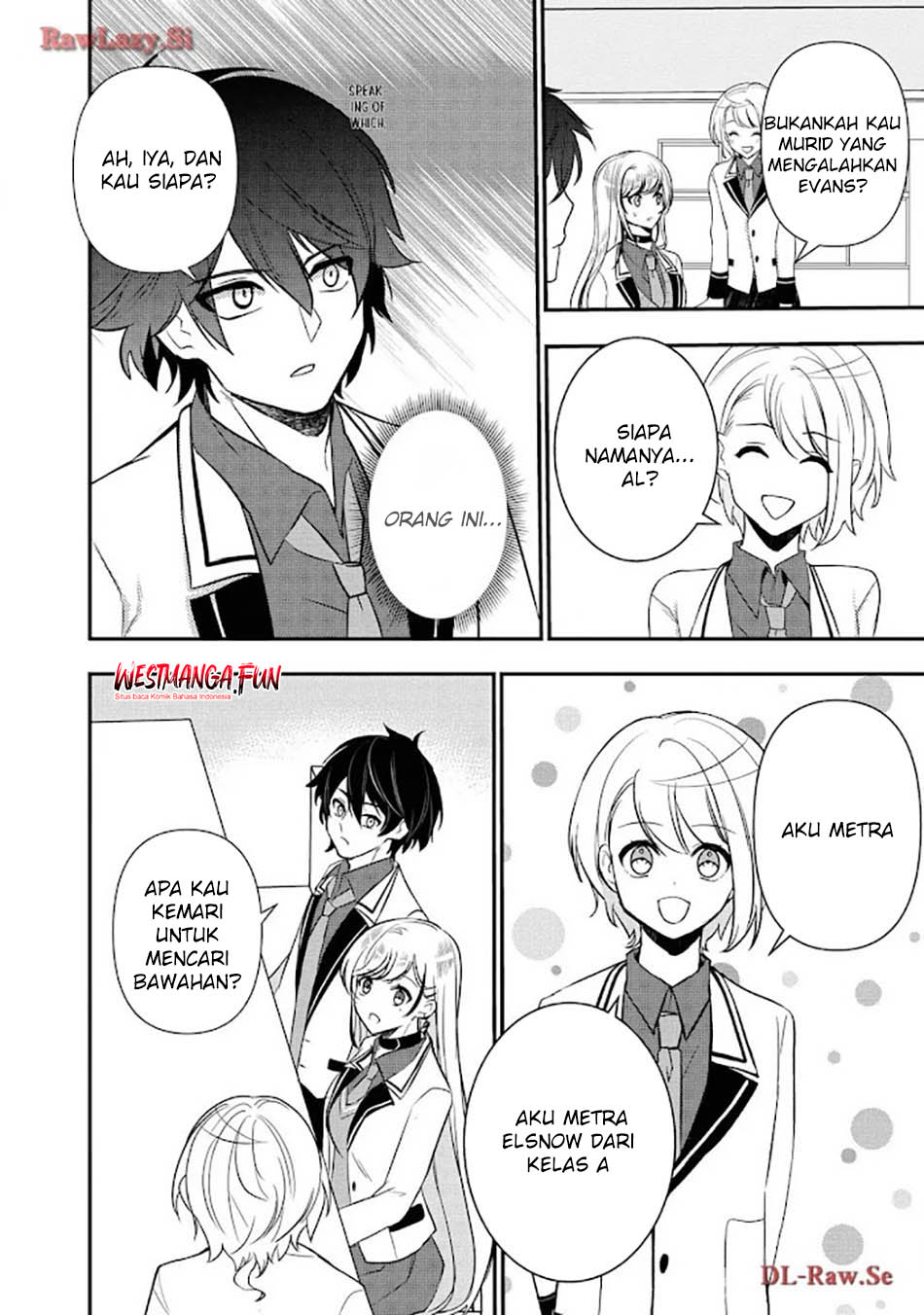 Tensei Maou no Yuusha Gakuen Musou Chapter 06 Bahasa Indonesia