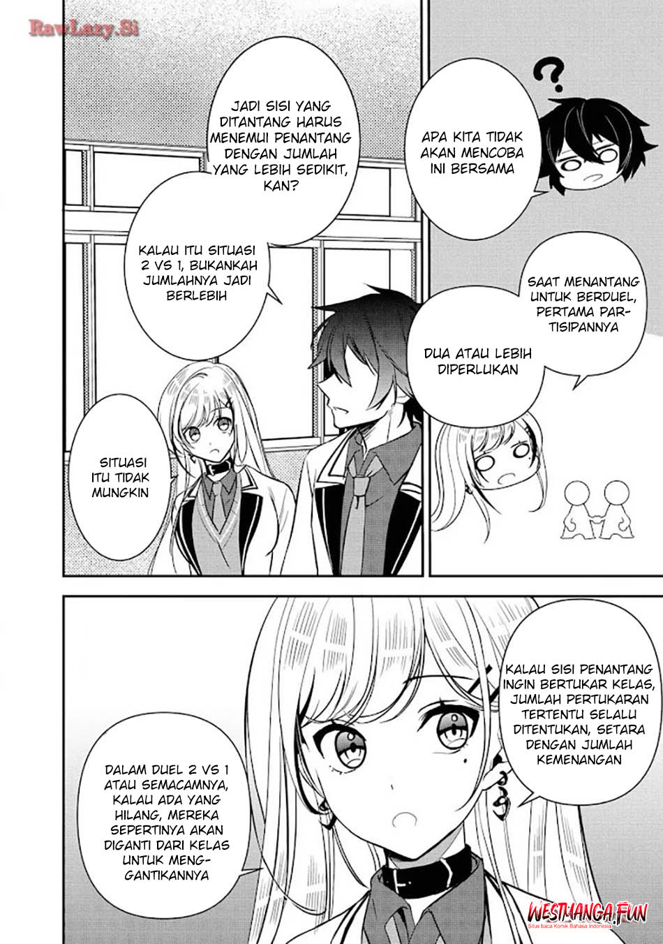 Tensei Maou no Yuusha Gakuen Musou Chapter 06 Bahasa Indonesia