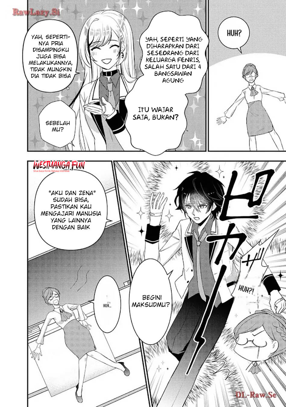 Tensei Maou no Yuusha Gakuen Musou Chapter 06 Bahasa Indonesia