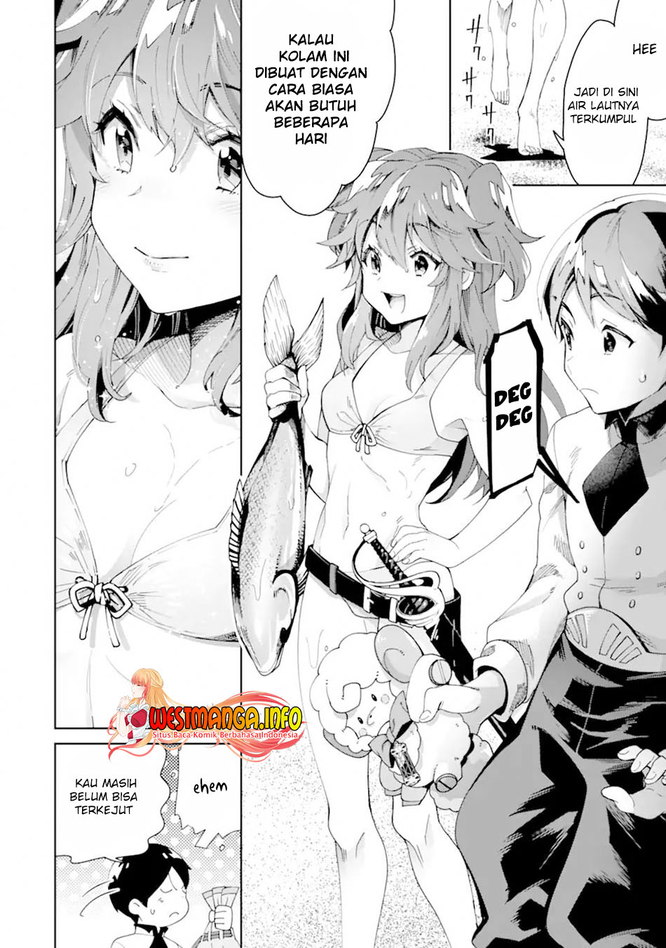 Tensei Ouji wa Renkinjutsushi to Nari Koukoku suru Chapter 04.3 Bahasa Indonesia