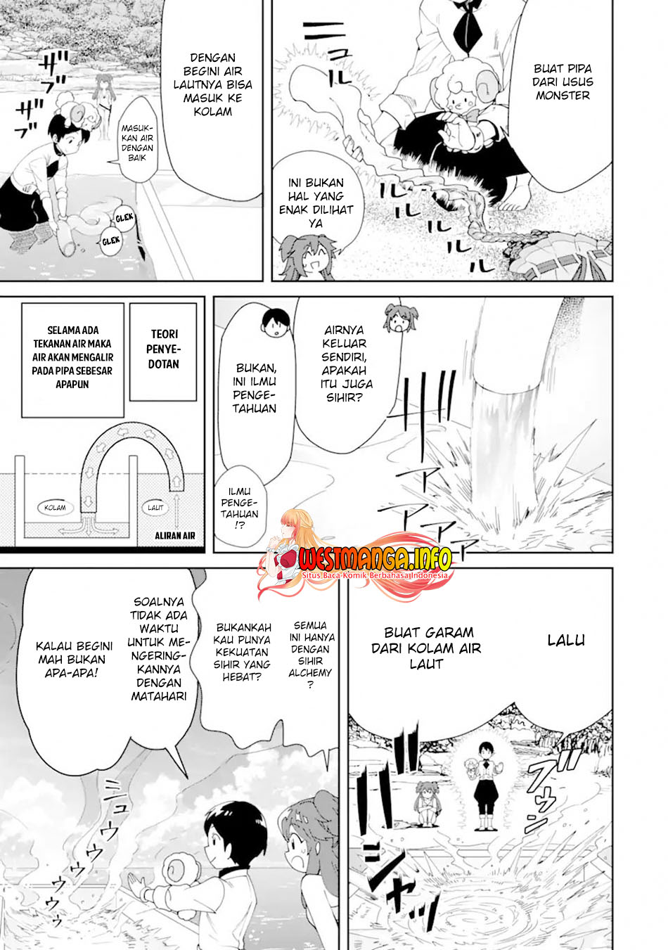 Tensei Ouji wa Renkinjutsushi to Nari Koukoku suru Chapter 04.3 Bahasa Indonesia