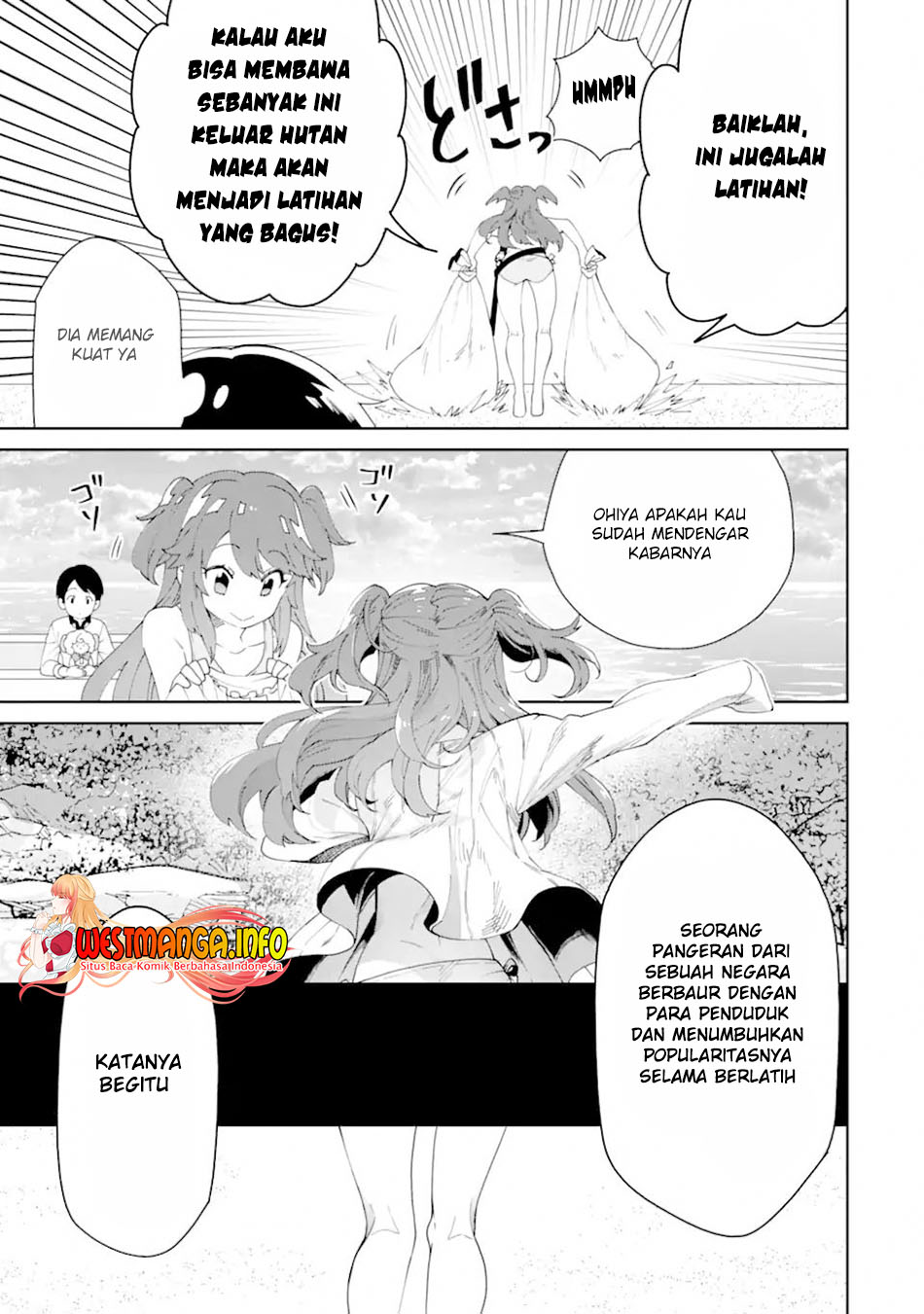 Tensei Ouji wa Renkinjutsushi to Nari Koukoku suru Chapter 04.3 Bahasa Indonesia
