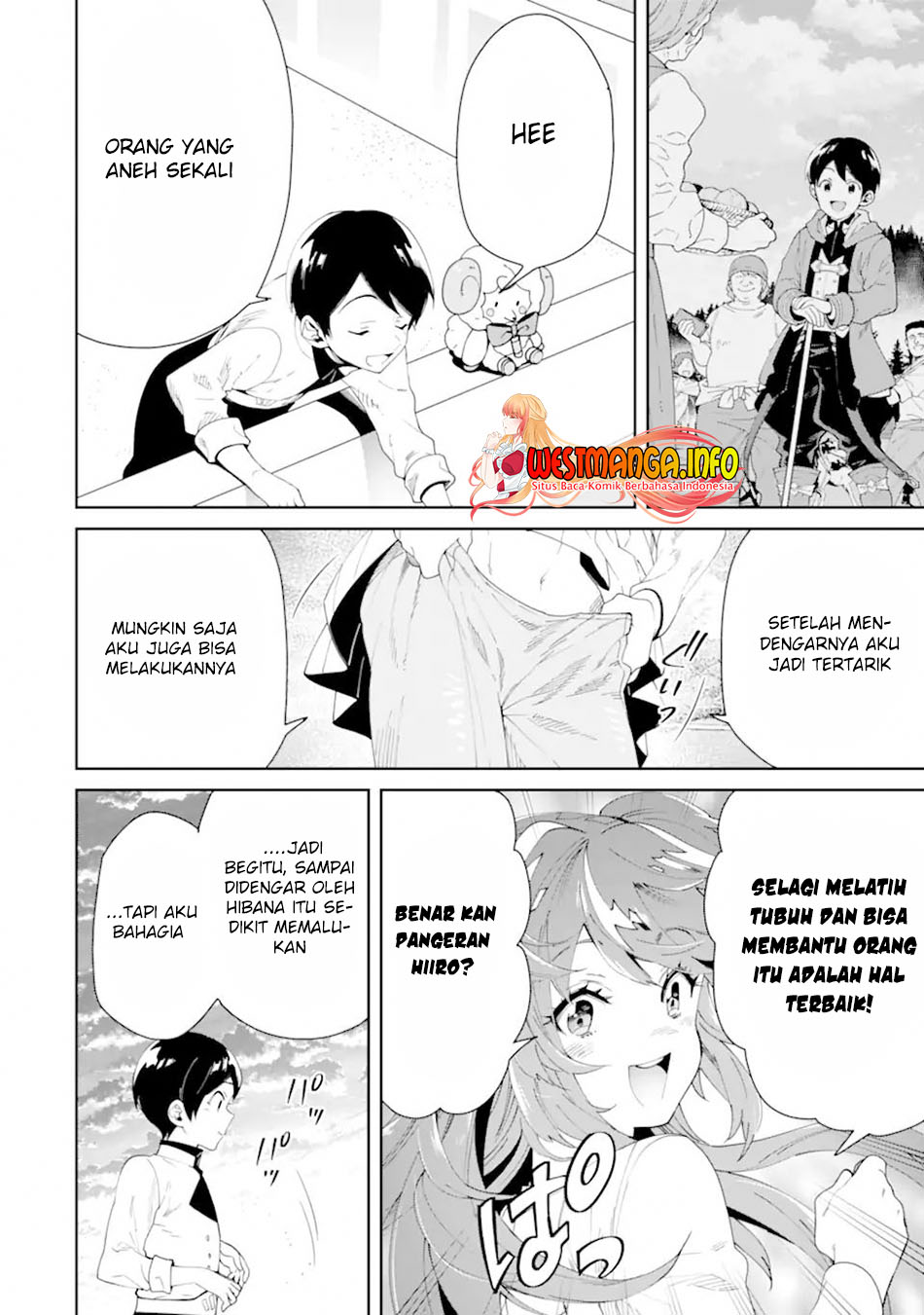 Tensei Ouji wa Renkinjutsushi to Nari Koukoku suru Chapter 04.3 Bahasa Indonesia