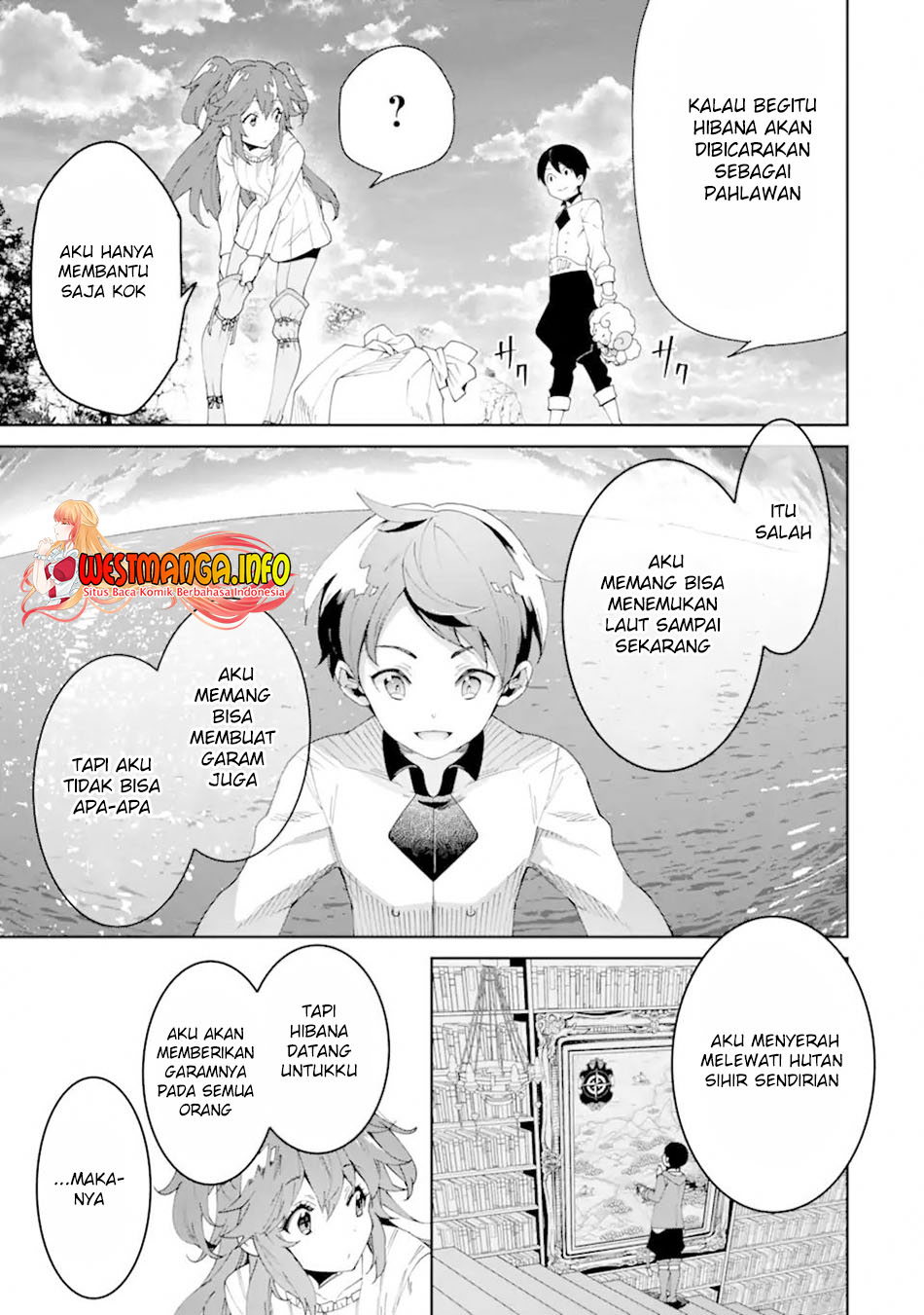 Tensei Ouji wa Renkinjutsushi to Nari Koukoku suru Chapter 04.3 Bahasa Indonesia
