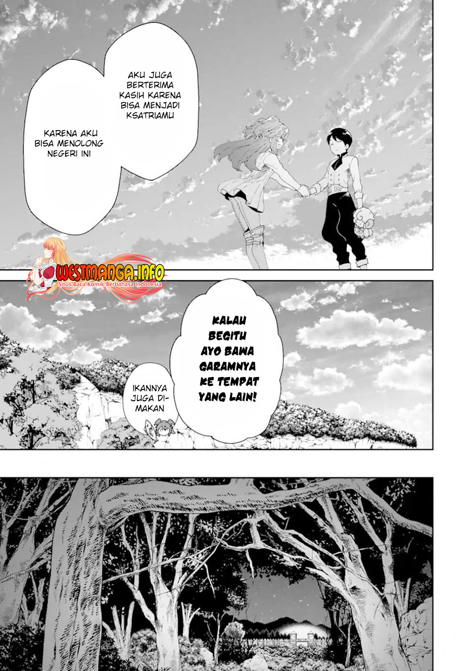 Tensei Ouji wa Renkinjutsushi to Nari Koukoku suru Chapter 04.3 Bahasa Indonesia
