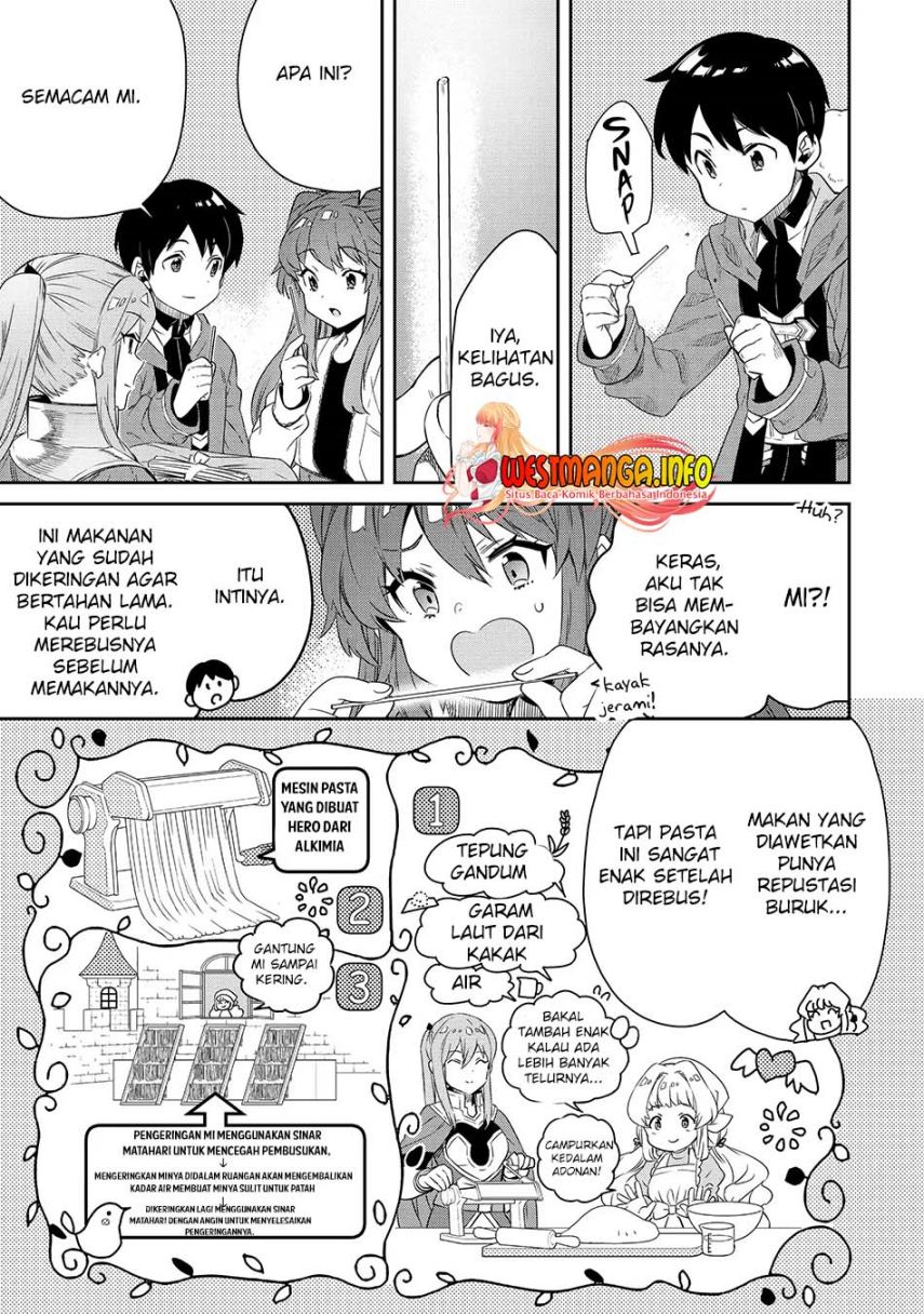 Tensei Ouji wa Renkinjutsushi to Nari Koukoku suru Chapter 08.2 Bahasa Indonesia