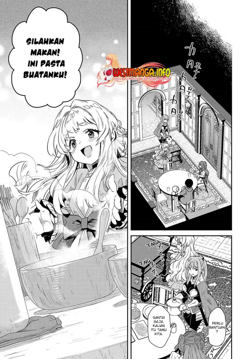 Tensei Ouji wa Renkinjutsushi to Nari Koukoku suru Chapter 08.2 Bahasa Indonesia