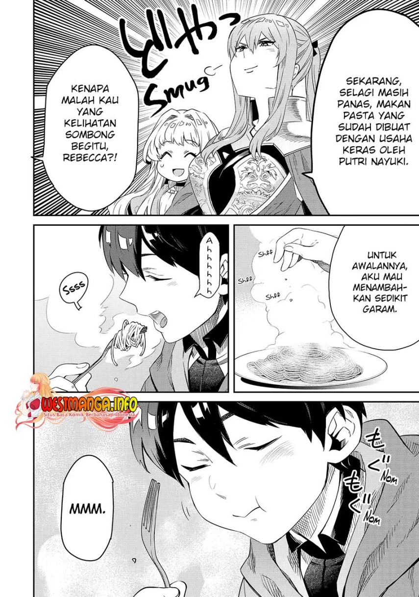 Tensei Ouji wa Renkinjutsushi to Nari Koukoku suru Chapter 08.2 Bahasa Indonesia