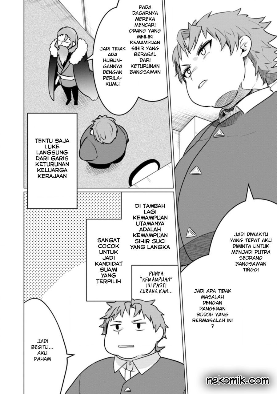 Tensei Saki ga Zannen Ouji Datta Ken: Ima wa Fukkin 1-kai mo Dekinai kedo Yasete Isekai Sukuimasu chapter 3
