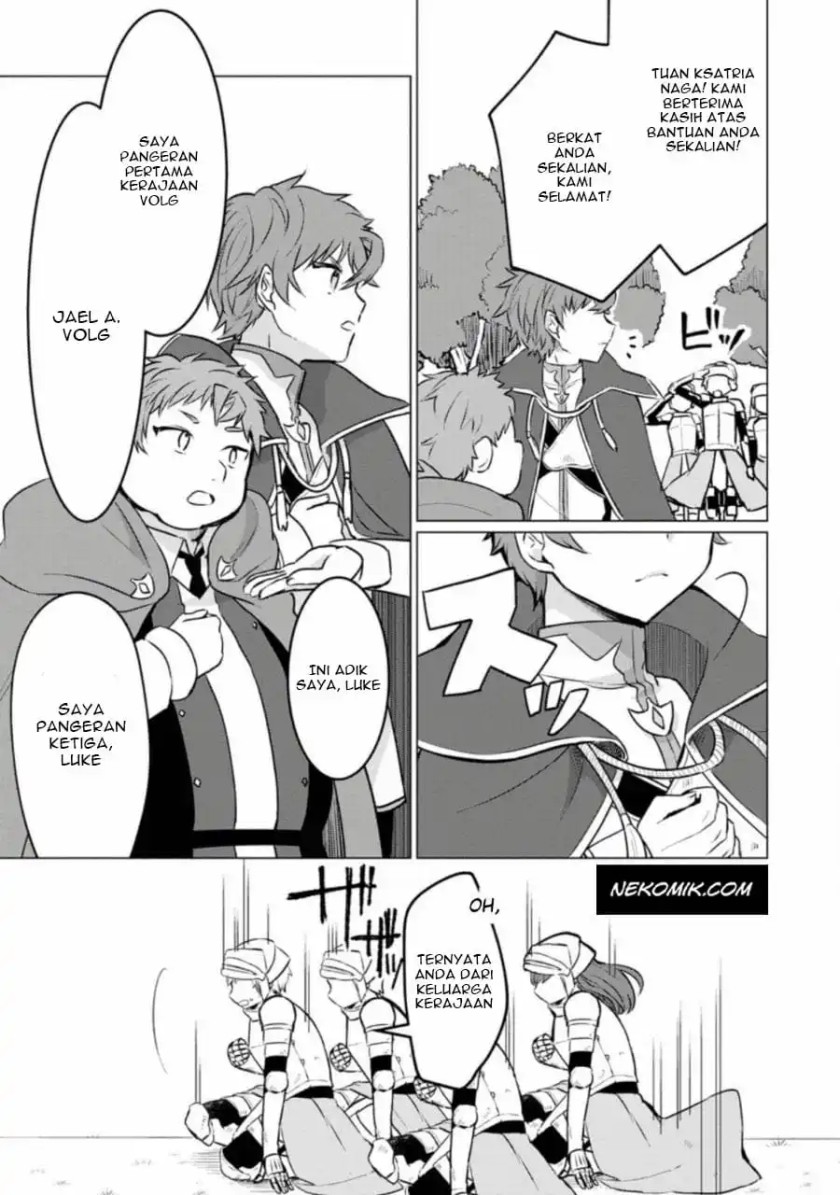 Tensei Saki ga Zannen Ouji Datta Ken Chapter 03.3 Bahasa Indonesia