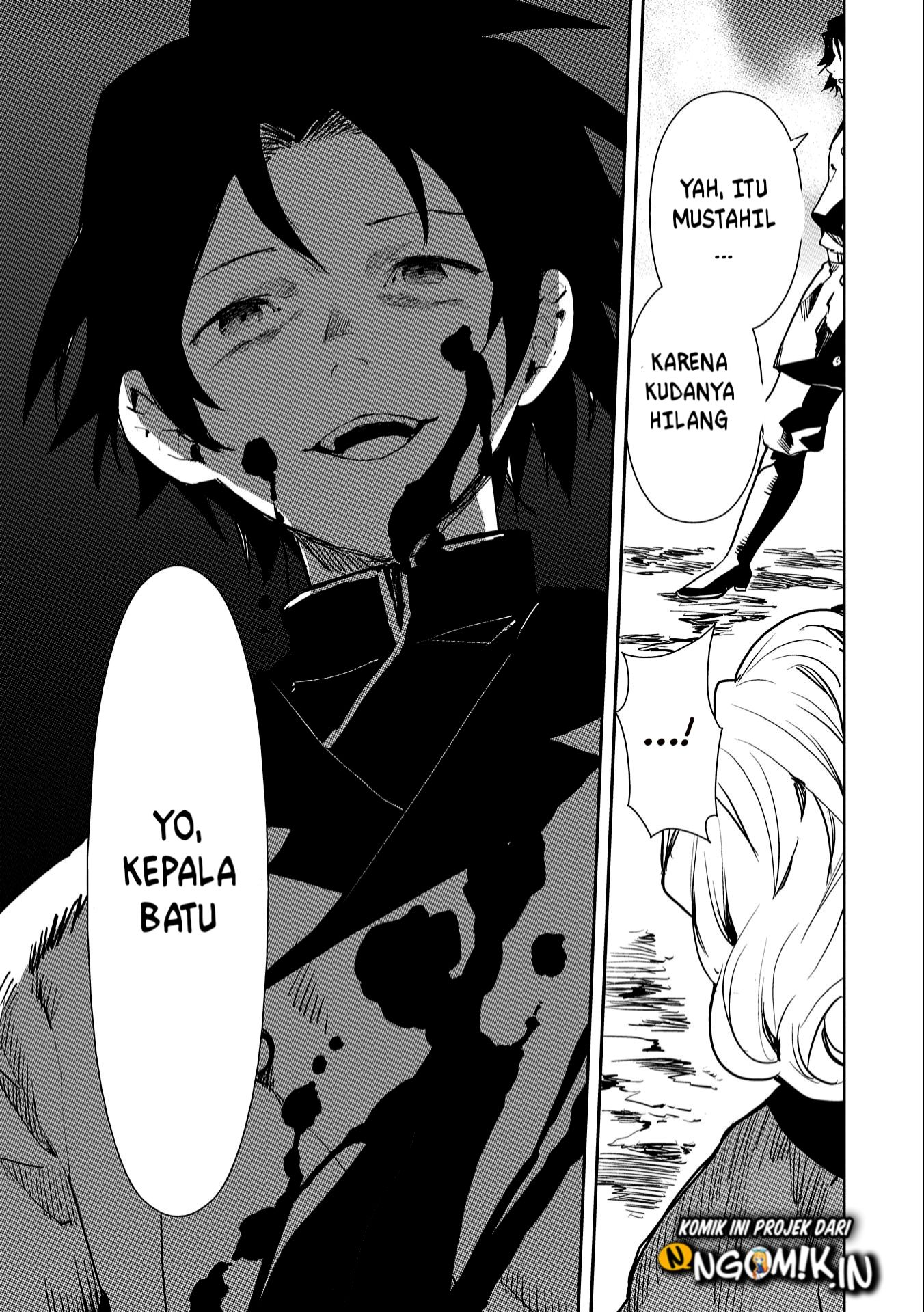 Tensei Shitara Heishi Datta? Akai Shinigami to Yobareta Otoko (When I Reincarnated I Was a Soldier?! ~A Man Called the Red Shinigami~) chapter 1