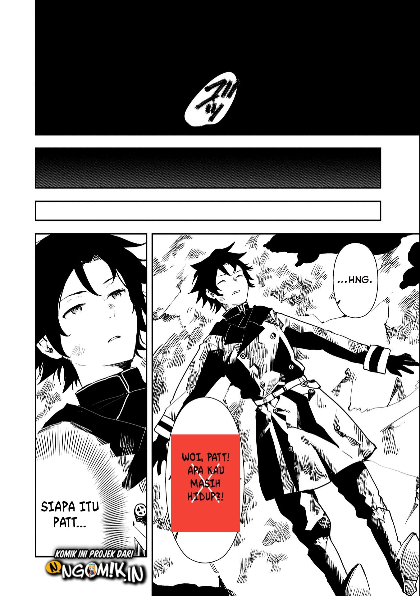 Tensei Shitara Heishi Datta? Akai Shinigami to Yobareta Otoko (When I Reincarnated I Was a Soldier?! ~A Man Called the Red Shinigami~) chapter 1