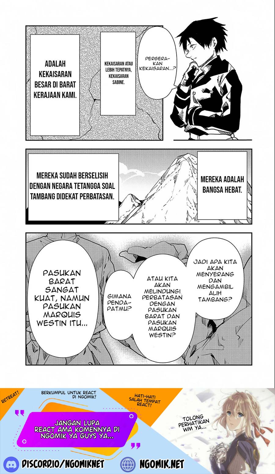 Tensei Shitara Heishi Datta? Akai Shinigami to Yobareta Otoko (When I Reincarnated I Was a Soldier?!) Chapter 04 Bahasa Indonesia