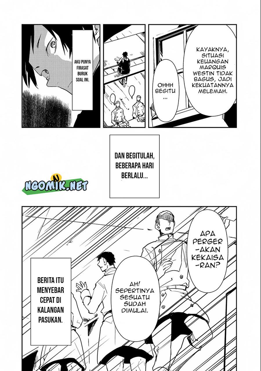 Tensei Shitara Heishi Datta? Akai Shinigami to Yobareta Otoko (When I Reincarnated I Was a Soldier?!) Chapter 04 Bahasa Indonesia