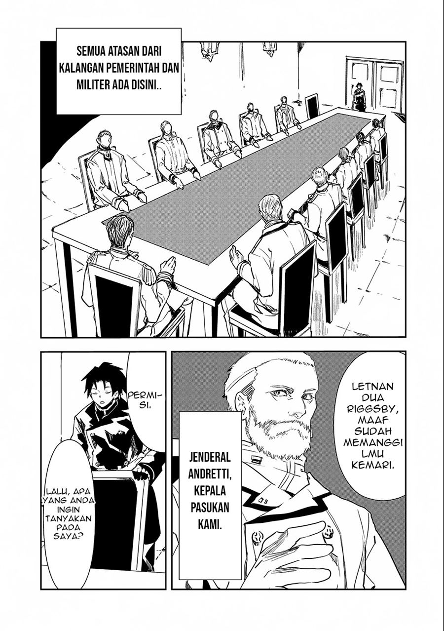 Tensei Shitara Heishi Datta? Akai Shinigami to Yobareta Otoko (When I Reincarnated I Was a Soldier?!) Chapter 04 Bahasa Indonesia