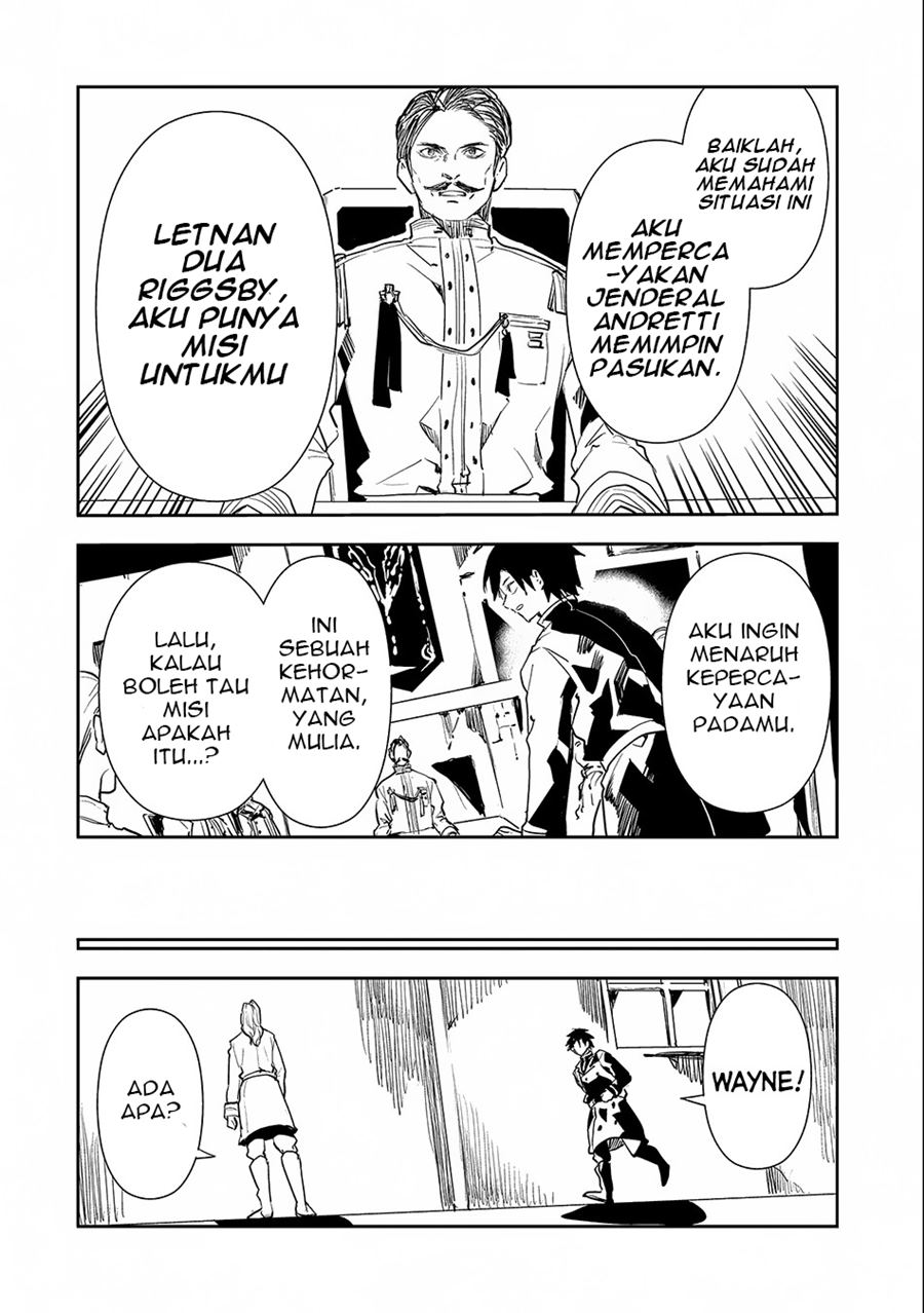Tensei Shitara Heishi Datta? Akai Shinigami to Yobareta Otoko (When I Reincarnated I Was a Soldier?!) Chapter 04 Bahasa Indonesia