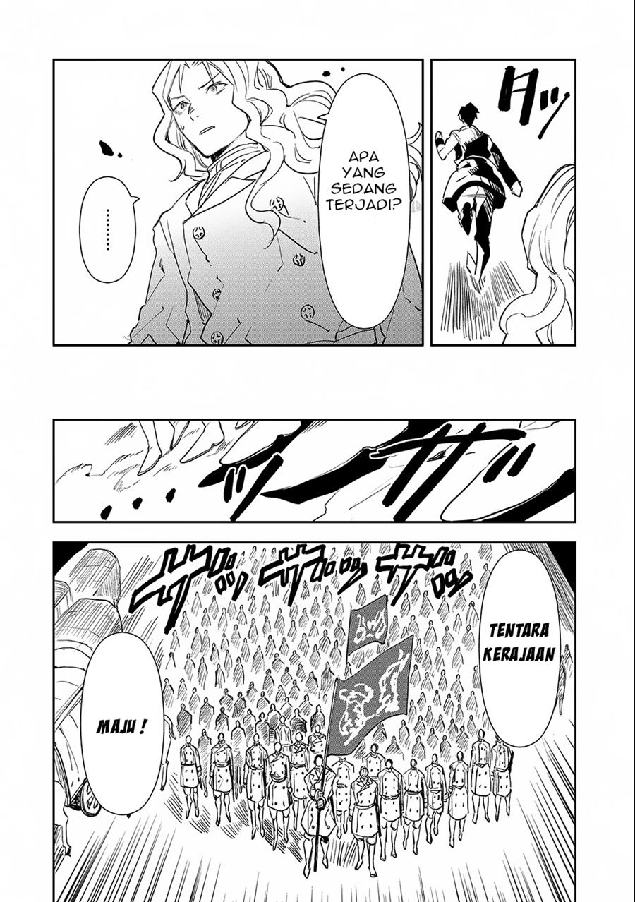 Tensei Shitara Heishi Datta? Akai Shinigami to Yobareta Otoko (When I Reincarnated I Was a Soldier?!) Chapter 04 Bahasa Indonesia