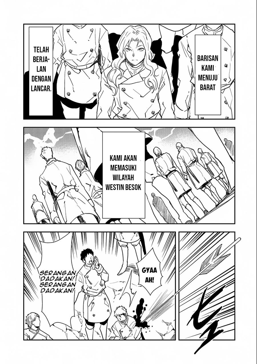 Tensei Shitara Heishi Datta? Akai Shinigami to Yobareta Otoko (When I Reincarnated I Was a Soldier?!) Chapter 04 Bahasa Indonesia