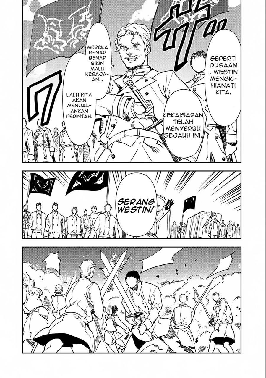 Tensei Shitara Heishi Datta? Akai Shinigami to Yobareta Otoko (When I Reincarnated I Was a Soldier?!) Chapter 04 Bahasa Indonesia