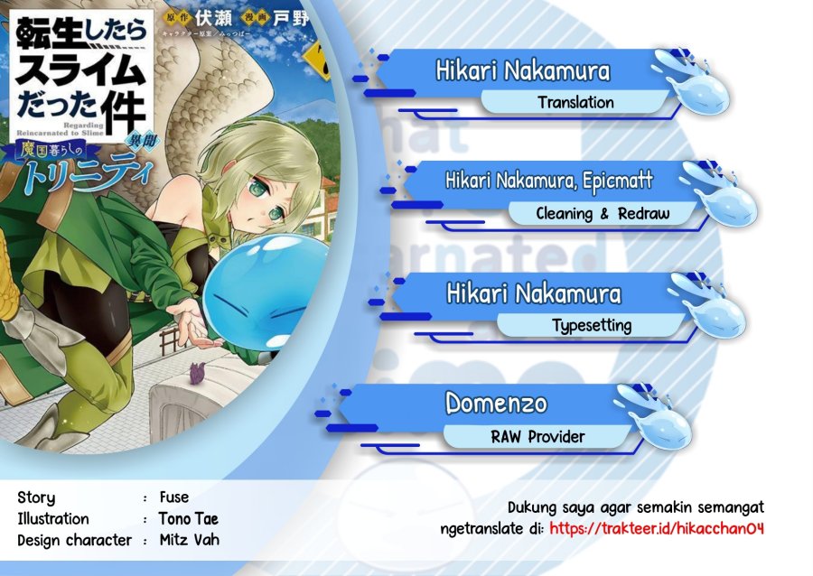 Tensei Shitara Slime Datta Ken Ibun: Makoku Gurashi no Trinity Chapter 51 Bahasa Indonesia