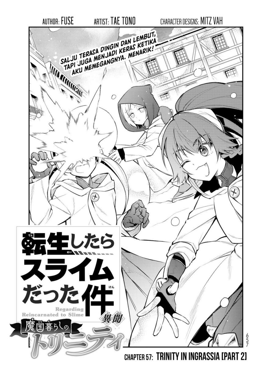 Tensei Shitara Slime Datta Ken Ibun: Makoku Gurashi no Trinity chapter 57