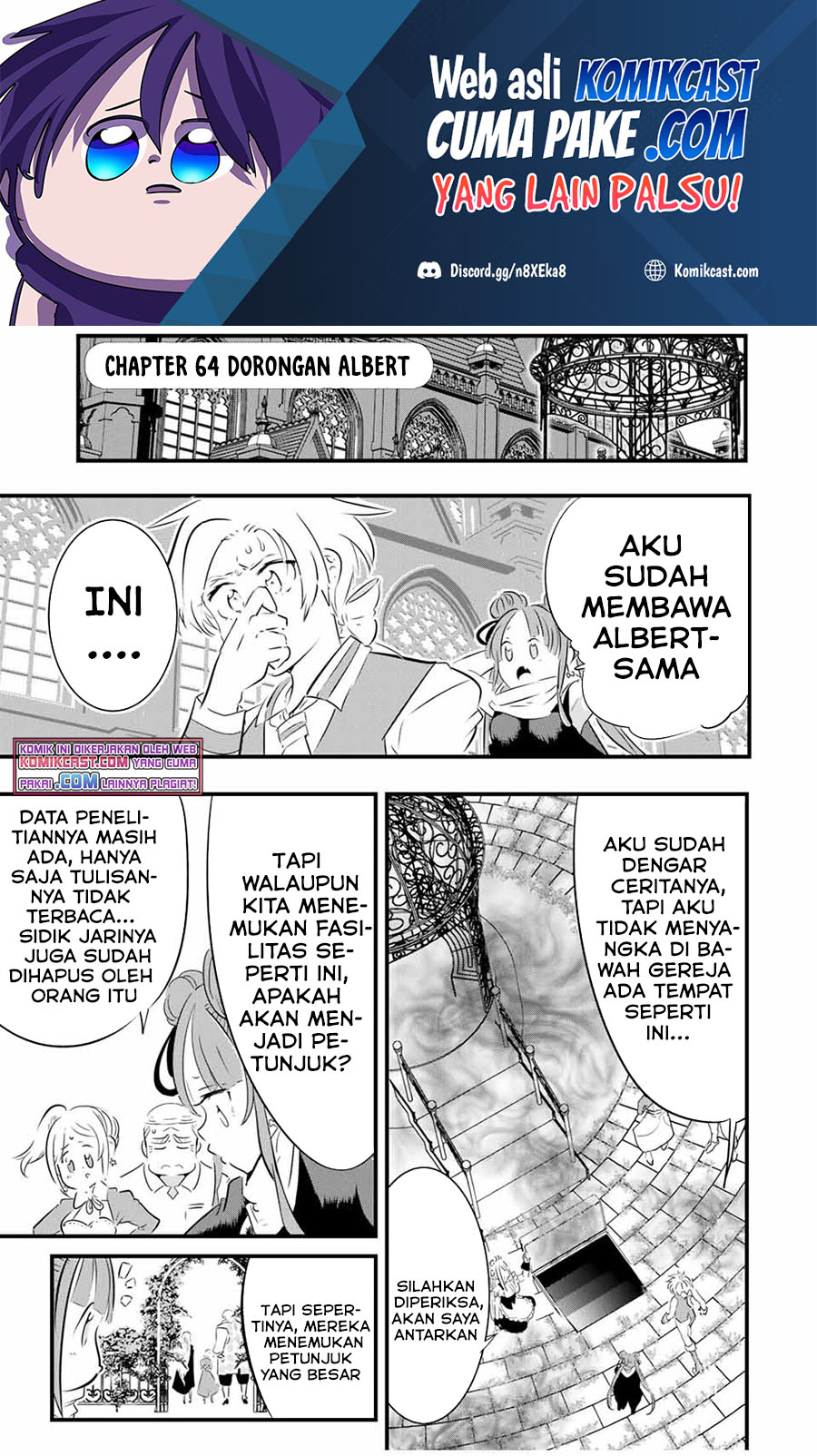Tensei Shitara dai Nana Ouji dattanode Chapter 64 Bahasa Indonesia