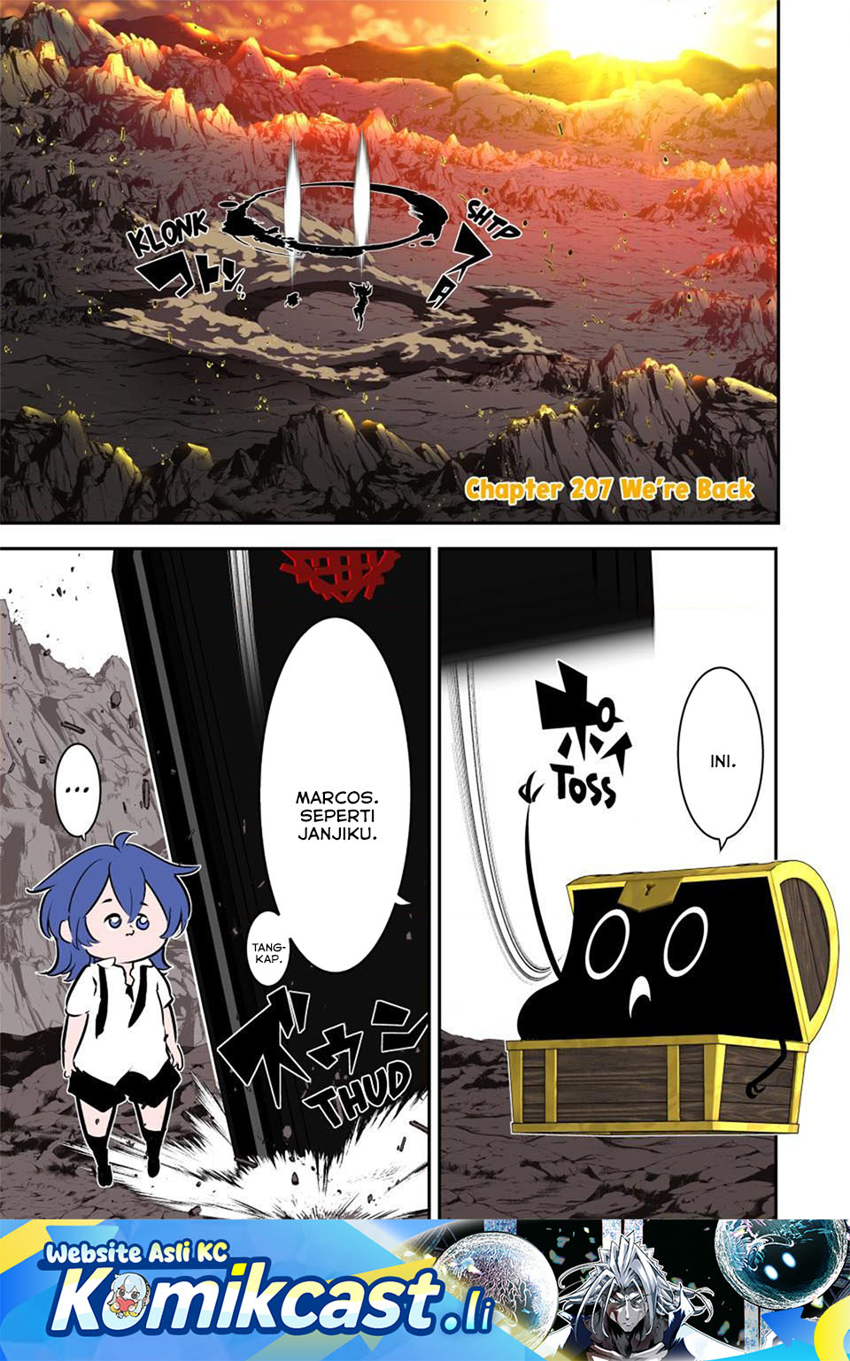 Tensei Shitara dai Nana Ouji dattanode Chapter 207 Bahasa Indonesia