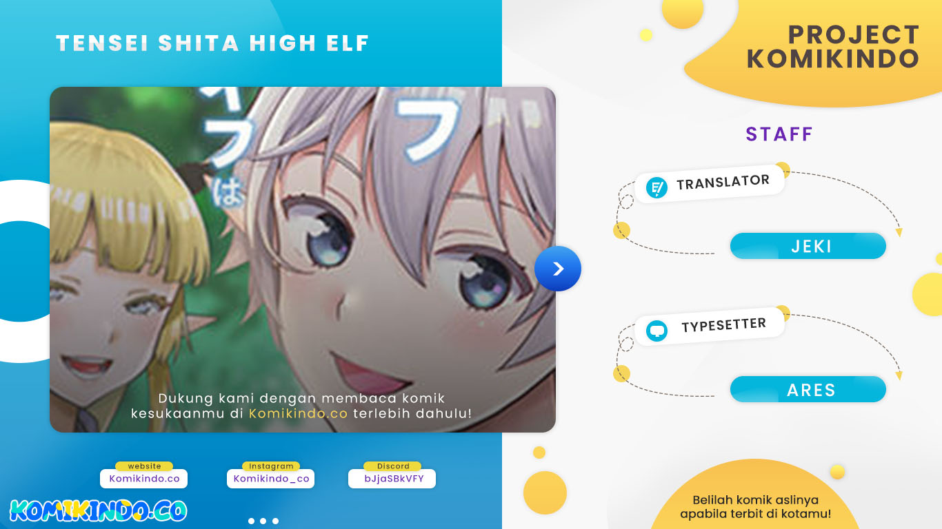 Tensei Shite High Elf ni Narimashitaga, Slow Life wa 120-nen de Akimashita Chapter 12 Bahasa Indonesia