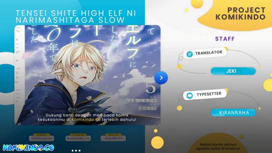 Tensei Shite High Elf ni Narimashitaga, Slow Life wa 120-nen de Akimashita chapter 26