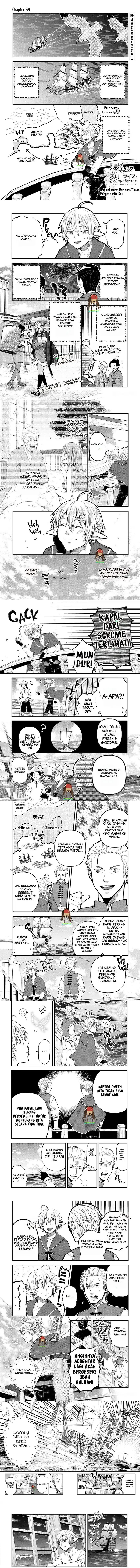 Tensei Shite High Elf ni Narimashitaga, Slow Life wa 120-nen de Akimashita Chapter 34 Bahasa Indonesia